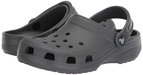 Crocs Classic Zuecos con Correa Trasera Unisex Adulto Slate Grey 45-46