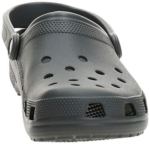 Crocs Classic Zuecos con Correa Trasera Unisex Adulto Slate Grey 48-49