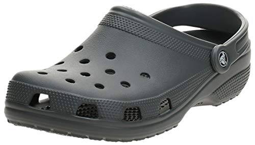 Crocs Classic Zuecos con Correa Trasera Unisex Adulto Slate Grey 48-49