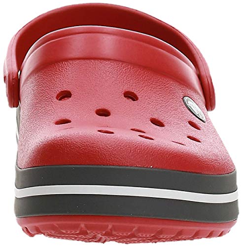 Crocs Crocband U, Zuecos Unisex Adulto, Rojo (Pepper), 36-37 EU