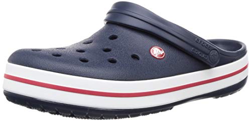 Crocs Crocband, Zuecos Unisex Adulto, Azul (Navy), 45/46 EU