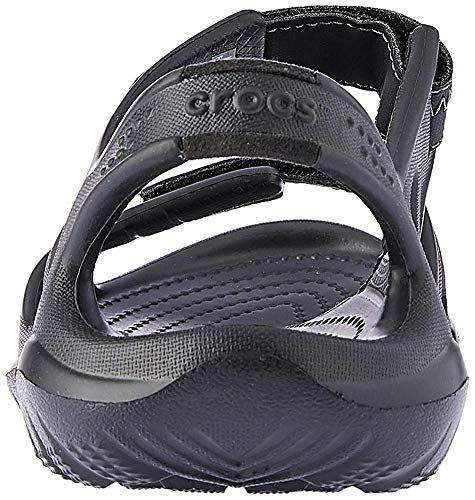 Crocs Swiftwater River Sandal M, Sandalias para Hombre, Negro (Black), 48/49 EU