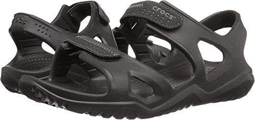 Crocs Swiftwater River Sandals 203965-06, Sandalias para Hombre, Negro (Black), 46/47 EU