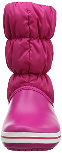 Crocs Winter Puff Boot, Botas de Nieve para Mujer, Rosa (Candy Pink), 37/38 EU