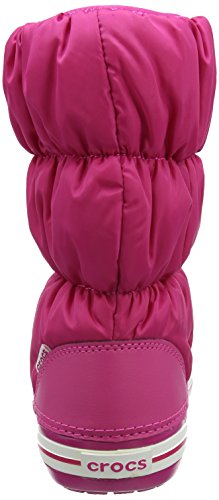 Crocs Winter Puff Boot, Botas de Nieve para Mujer, Rosa (Candy Pink), 37/38 EU