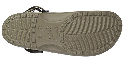 Crocs Yukon Vista Clog M, Zuecos para Hombre, Marrón (Espresso/Khaki 22y), 39/40 EU