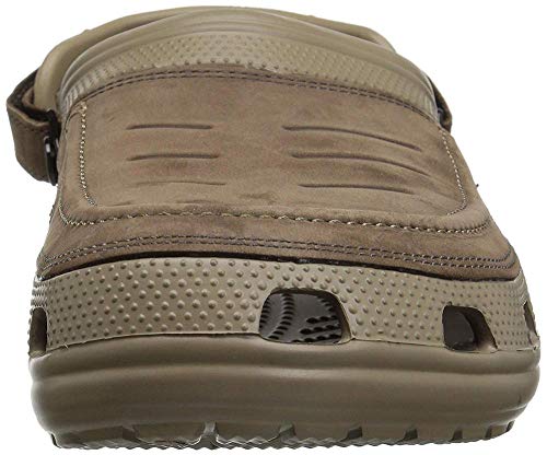 Crocs Yukon Vista Clog M, Zuecos para Hombre, Marrón (Espresso/Khaki 22y), 39/40 EU