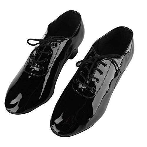 DAUERHAFT Zapato de Baile Calzado Latino Forros Transpirables, para Hombre(42)