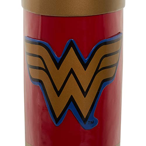 DC Comics Wonder Woman Botas de goma Wellington para niños, botas de lluvia y nieve, color dorado, color, talla 33 EU