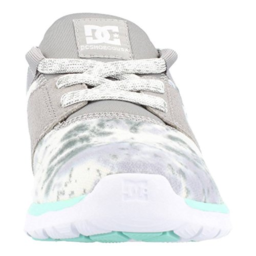 DC Shoes Heathrow SE J Shoe, Zapatillas Bajas Mujer, Gris, 38 EU