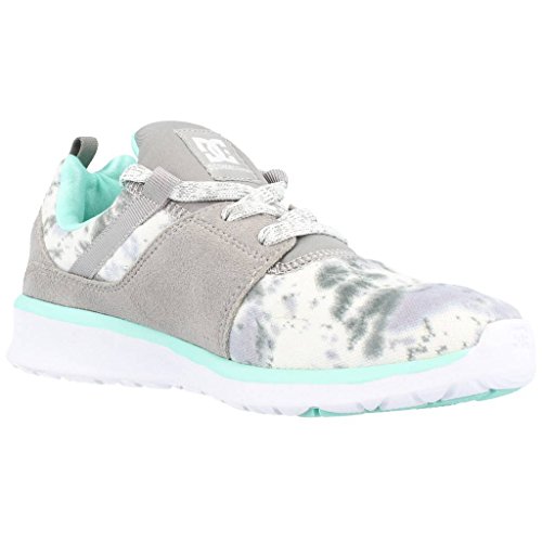 DC Shoes Heathrow SE J Shoe, Zapatillas Bajas Mujer, Gris, 38 EU