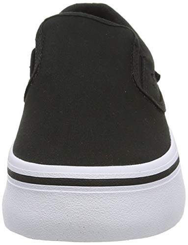 DC Shoes Trase Slip Platform - Zapatos de Plataforma sin Cordones - Mujer