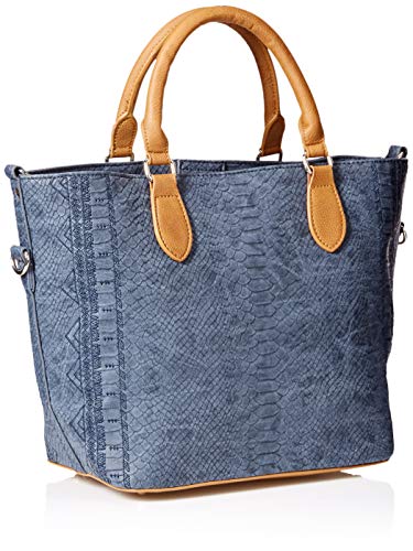 Desigual Bolsa AQUILES FLORIDA Mujeres Azul - 18WAXPC4-5000-U