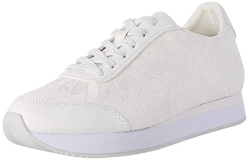 Desigual Shoes Galaxy Lottie, Zapatillas Mujer, Blanco 1000, 39 EU