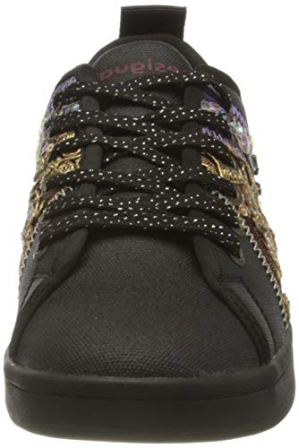 Desigual Shoes_Cosmic_Ribbons, Zapatillas para Mujer, Negro, 37 EU