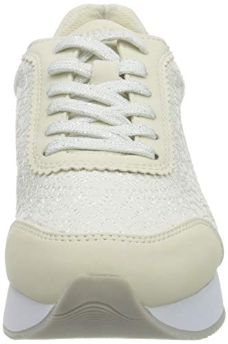 Desigual Shoes_Galaxy_Mandala, Zapatillas Mujer, Blanco, 38 EU