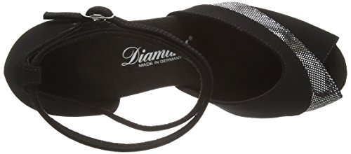 Diamant 039-060-119 - Zapatos de danza moderna/jazz para mujer, Negro, 39 1/3