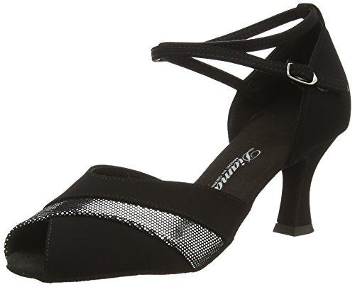 Diamant 039-060-119 - Zapatos de danza moderna/jazz para mujer, Negro, 39 1/3