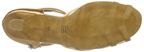 Diamant Diamant Damen Latein Tanzschuhe 035-087-087 - Zapatos de baile - standard & latino para mujer, Beige, 40