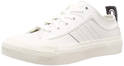 Diesel S-astico Low Lace W-Sneakers para mujer, blanco (blanco estrella), 40 EU