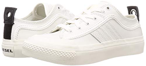 Diesel S-astico Low Lace W-Sneakers para mujer, blanco (blanco estrella), 40 EU