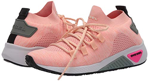 Diesel SKB S-KB ATHL Lace W-Sneakers, Zapatillas Mujer, Crema Blush Creampuff, 37 EU