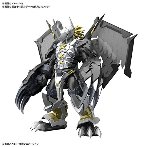 Digimon - Figura de Altura estándar Amplificado Negro Wargreymon - Kit Modelo