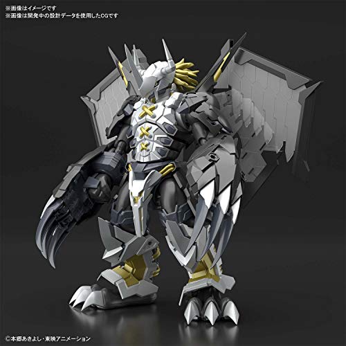 Digimon - Figura de Altura estándar Amplificado Negro Wargreymon - Kit Modelo