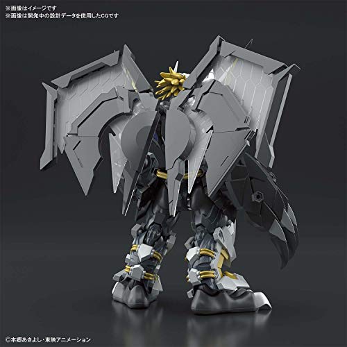 Digimon - Figura de Altura estándar Amplificado Negro Wargreymon - Kit Modelo