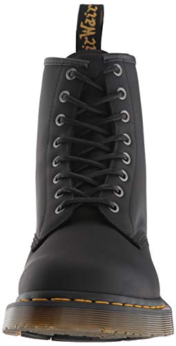 Dr. Martens 1460 8 Eye Boot, Botas de cuero Unisex, Negro (Black Greasy), 44 EU