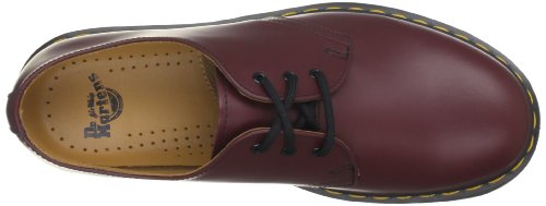 Dr. Martens 1461, Zapatos de Cordones Unisex Adulto, Rojo (Cherry Red), 43 EU