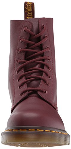 Dr. Martens PASCAL Virginia DRESS BLUE, Botas Mujer, Rojo (Cherry Red), 37 EU