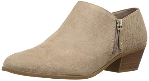 Dr. Scholl's Shoes Brief, Botas Cortas al Tobillo Mujer, Putty Microfibra Ante, 43 EU