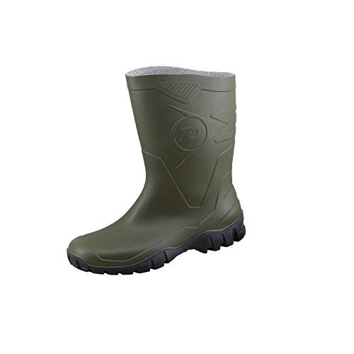 Dunlop Dee, Botas de Caucho Unisex, Verde (Green 001), 38