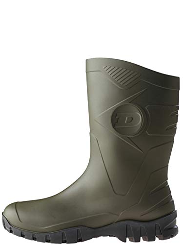 Dunlop Dee, Botas de Caucho Unisex, Verde (Green 001), 44