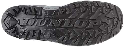 Dunlop S5 H142011 - Botas de seguridad con punta y entresuela de acero para hombre, color Negro, talla 44