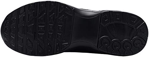 DYKHMILY Zapatos de Seguridad Mujer Ligeras Calzado de Seguridad Deportivo Zapatillas Seguridad Trabajo con Punta de Acero Colchón de Aire Transpirables Reflectante Cómodo (Profundo Negro,38 EU)