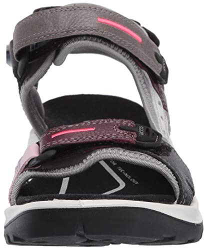 ECCO Offroad, Sandalias de Senderismo Mujer, Multicolor (Multicolor Wine 51826), 42 EU