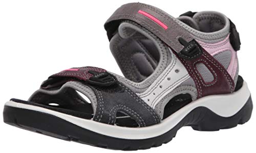 ECCO Offroad, Sandalias de Senderismo Mujer, Multicolor (Multicolor Wine 51826), 42 EU