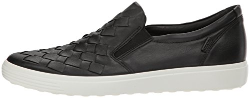 ECCO Soft 7 Ladies, Mocasines para Mujer, Negro (Black), 39 EU