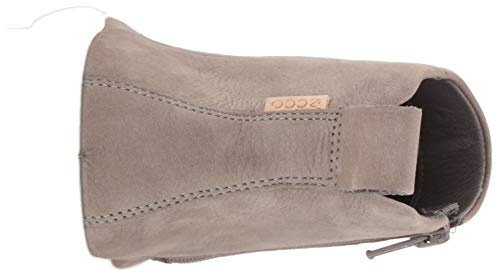 ECCO Soft 7 Wedge Warm Grey Diffuse, Botas Cortas al Tobillo Mujer, Gris Cálido, 39 EU