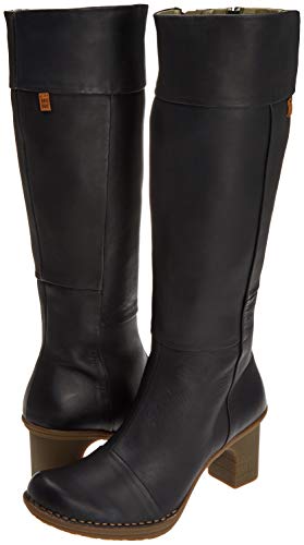 El Naturalista Dovela, Botas Altas Mujer, Negro (Black Black), 41 EU