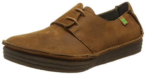 El Naturalista Nf80 Pleasant Rice Field, Zapatos de Cordones Derby para Mujer, Marrón (Wood), 41 EU