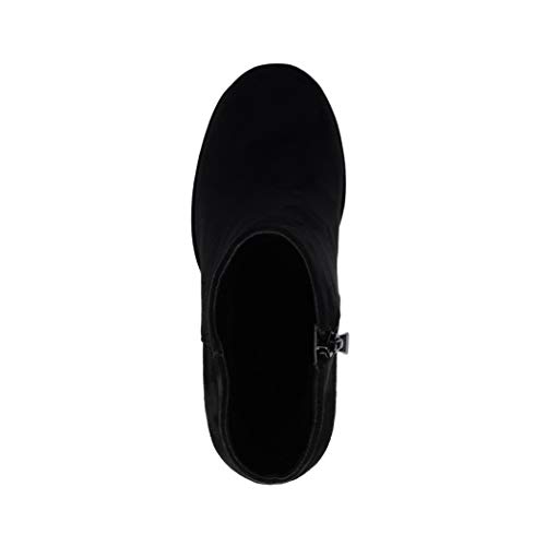 Elara Botines Chelsea para Mujer Chunkyrayan Negro HQ115 Black-37