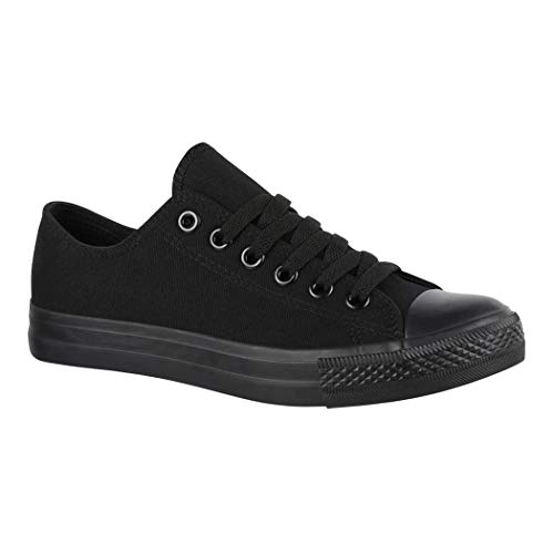 Elara Zapatos Unisex Deportivas Chunkyrayan Todo Negro BenkeyB BB-E-4/E-6 Allblack-39