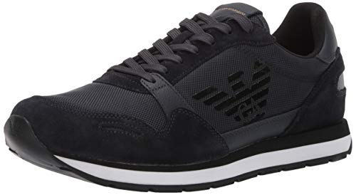 EMPORIO ARMANI Pino Zapatillas Moda Hombres Marino - 45 - Zapatillas Bajas