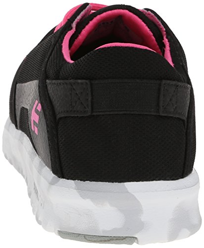 Etnies Scout, Zapatillas Mujer, Negro-Black (Black/Pink/White), 35.5 EU