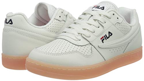 Fila Arcade wmn, Zapatillas Mujer, Blanco (White/Coral Blush), 39 EU