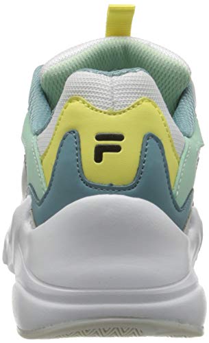 Fila Collene, Zapatillas Mujer, Blanco (White/Cameo Blue), 37 EU