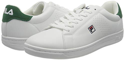 Fila Crosscourt 2 F Low, Zapatillas Hombre, Blanco (White Greener Pastures), 41 EU